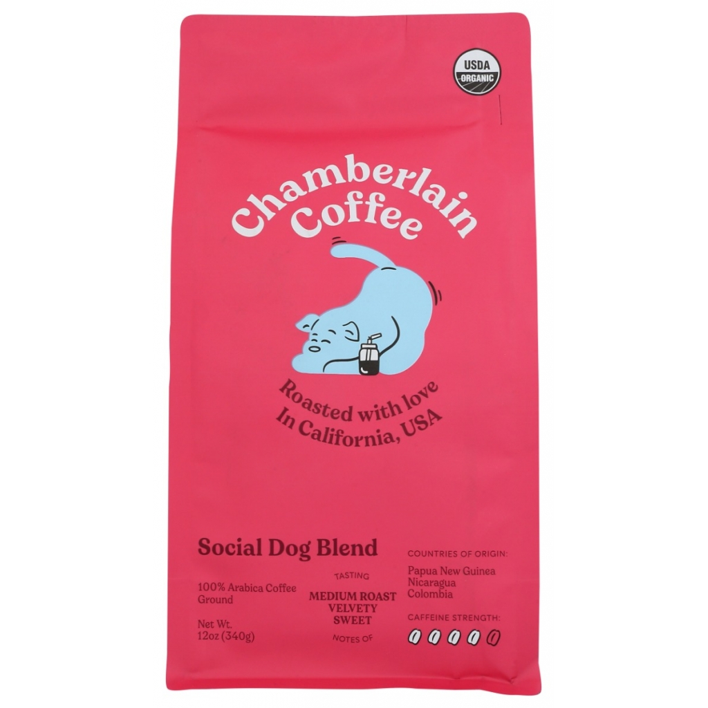 Coffee: Social Dog Blend, 12 oz