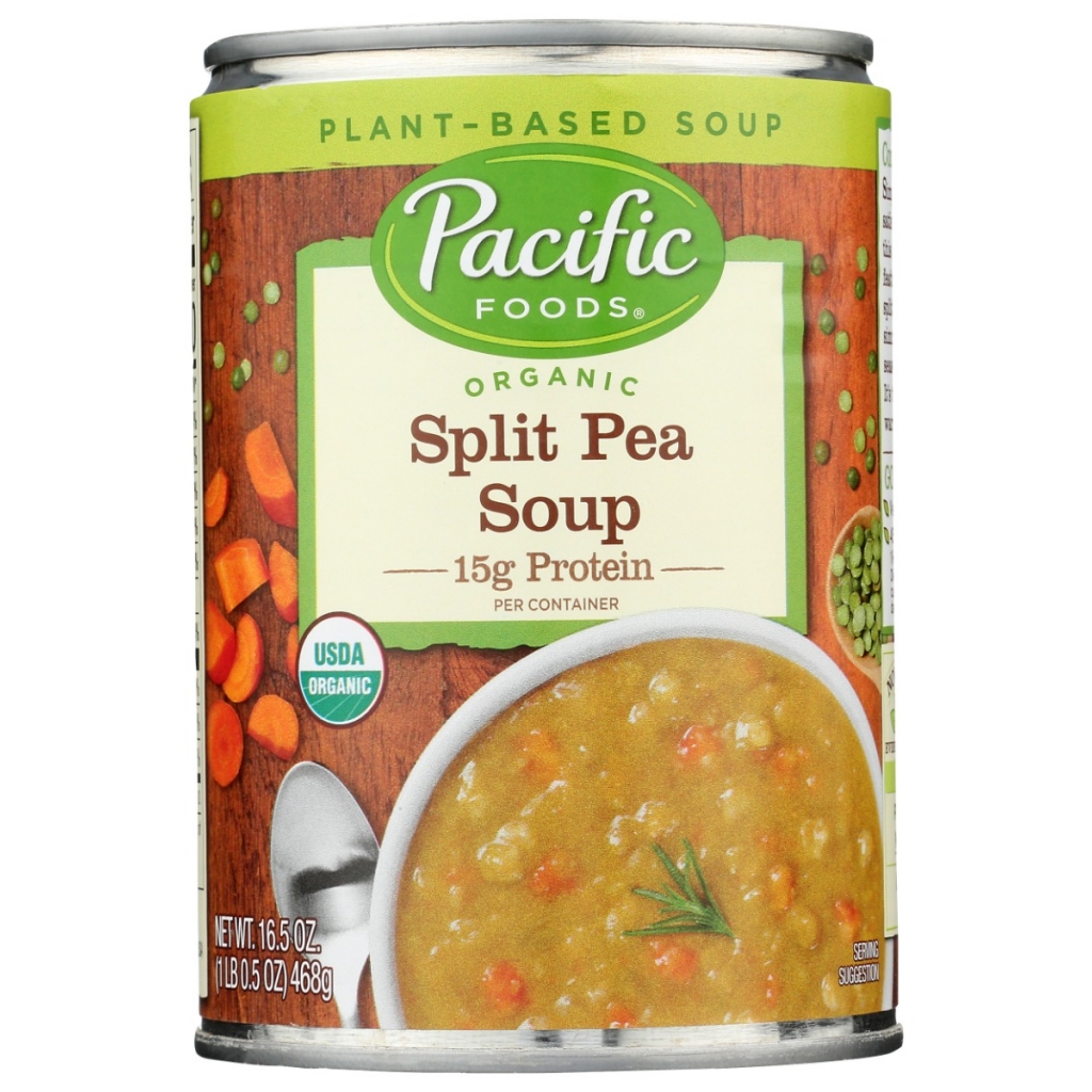 Organic Split Pea Soup - Nutrient-Rich Pantry Staple