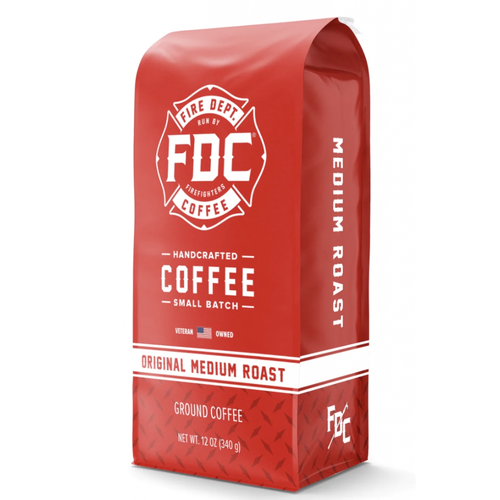 Fire Department Coffee Original Medium Roast, 12 OZ