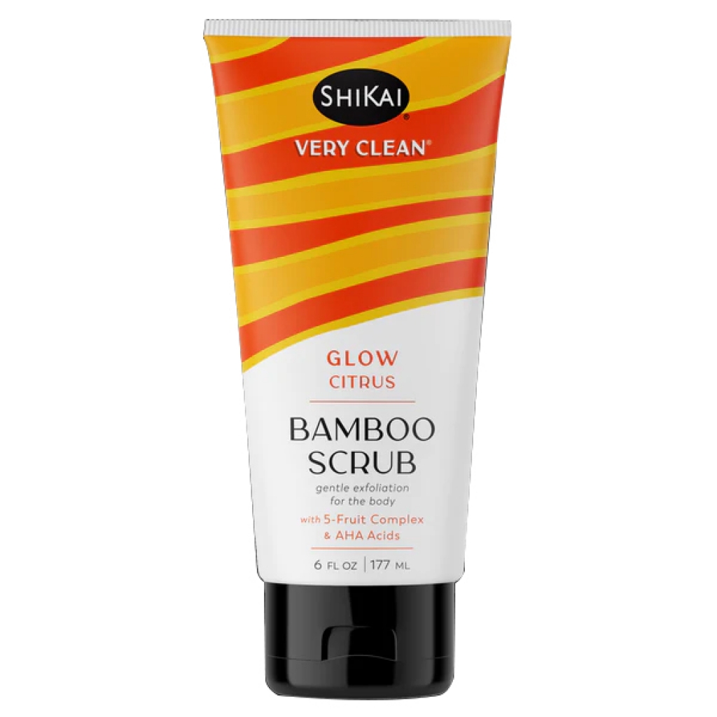 Very Clean Glow Citrus Bamboo Scrub