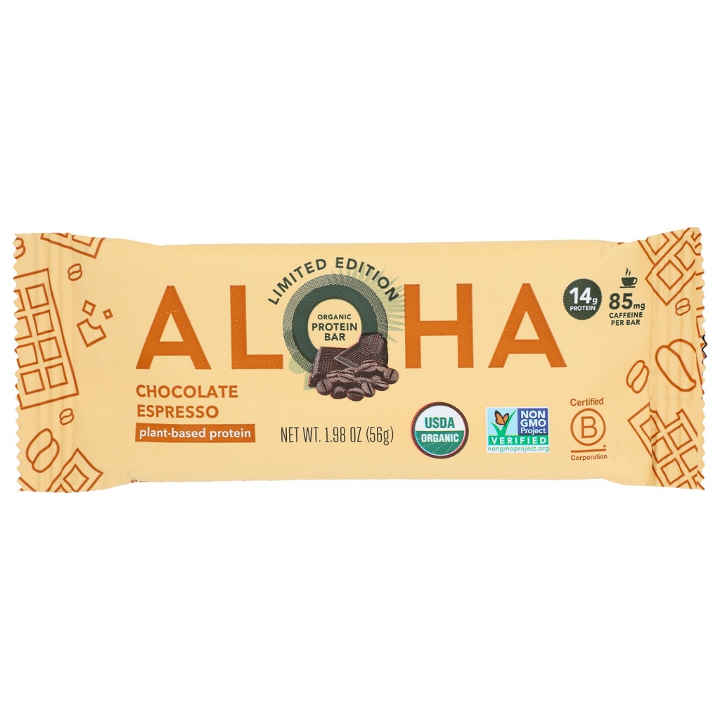 Chocolate Espresso Protein Bar with Added Caffeine - 1.98 oz