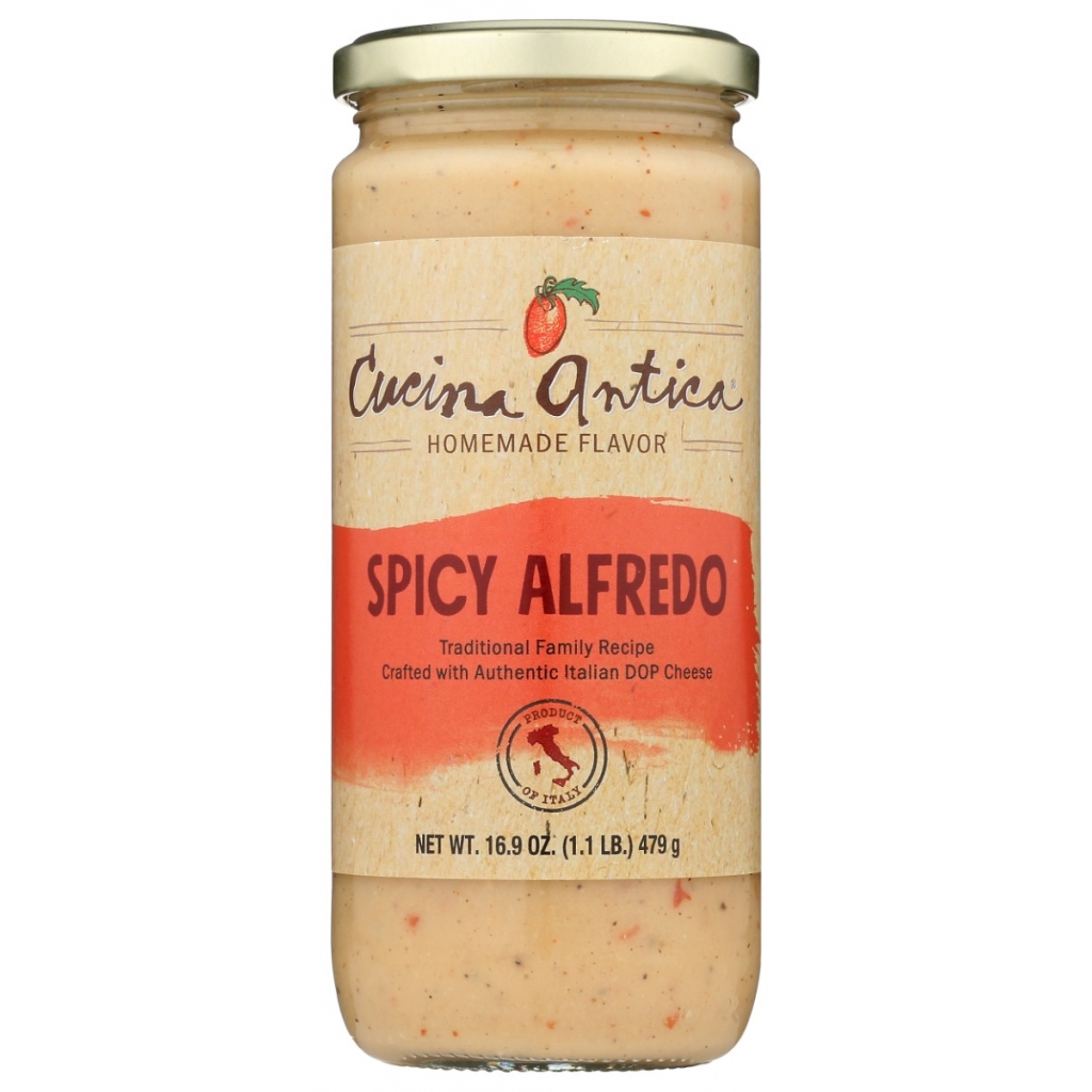 Spicy Alfredo Pasta Sauce, 16.9 oz