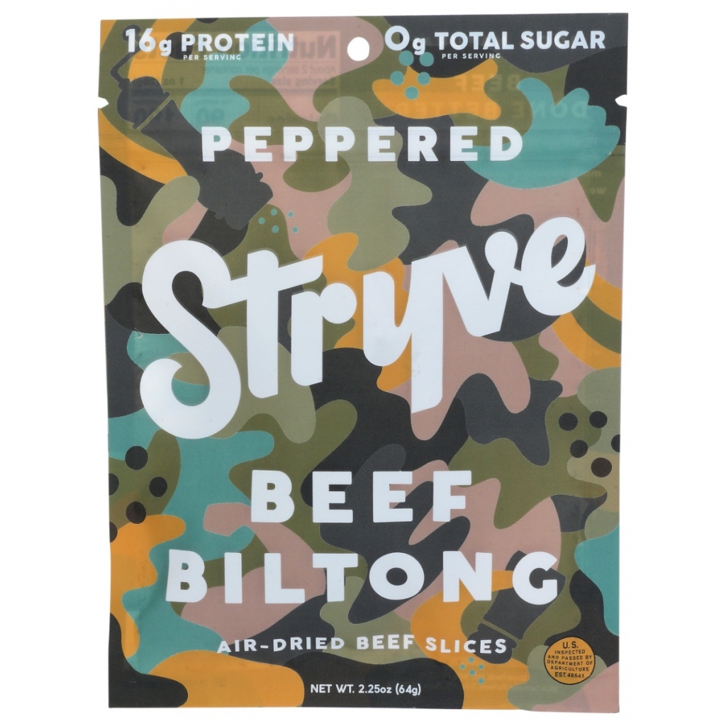 Peppered Sliced Beef Biltong