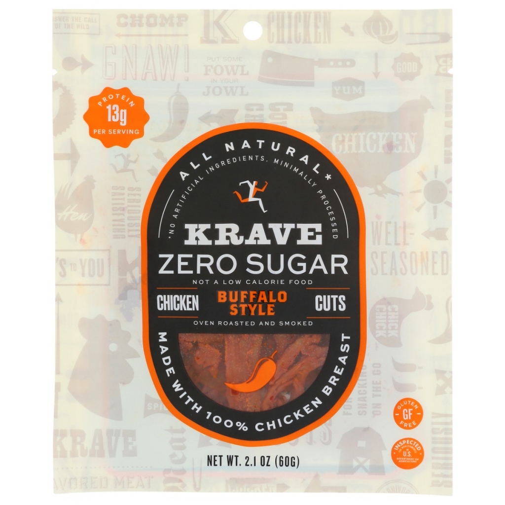 Buffalo Style Jerky - Zero Sugar, 2.1 oz