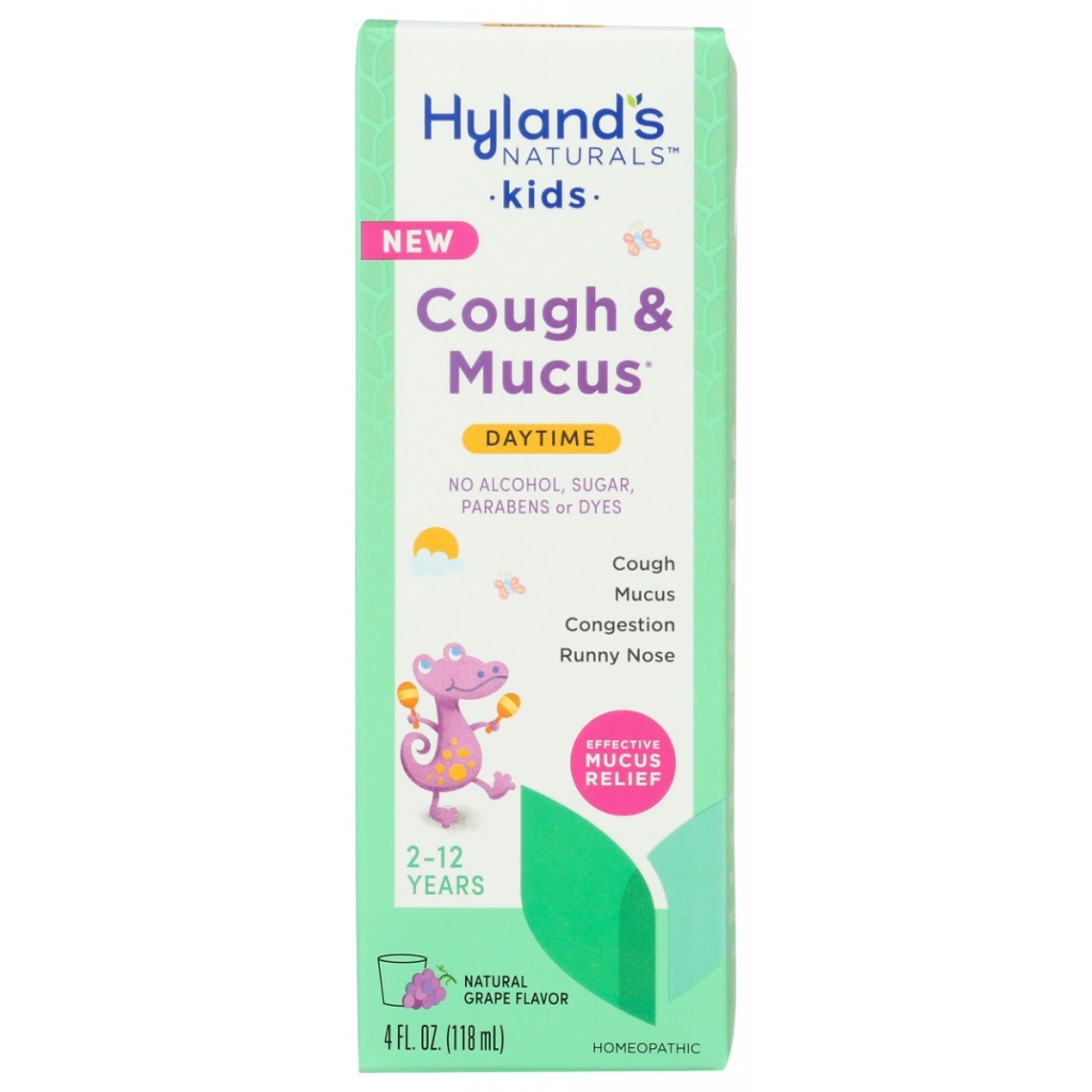 Kid-Friendly Cough Mucus Relief - Grape Flavor