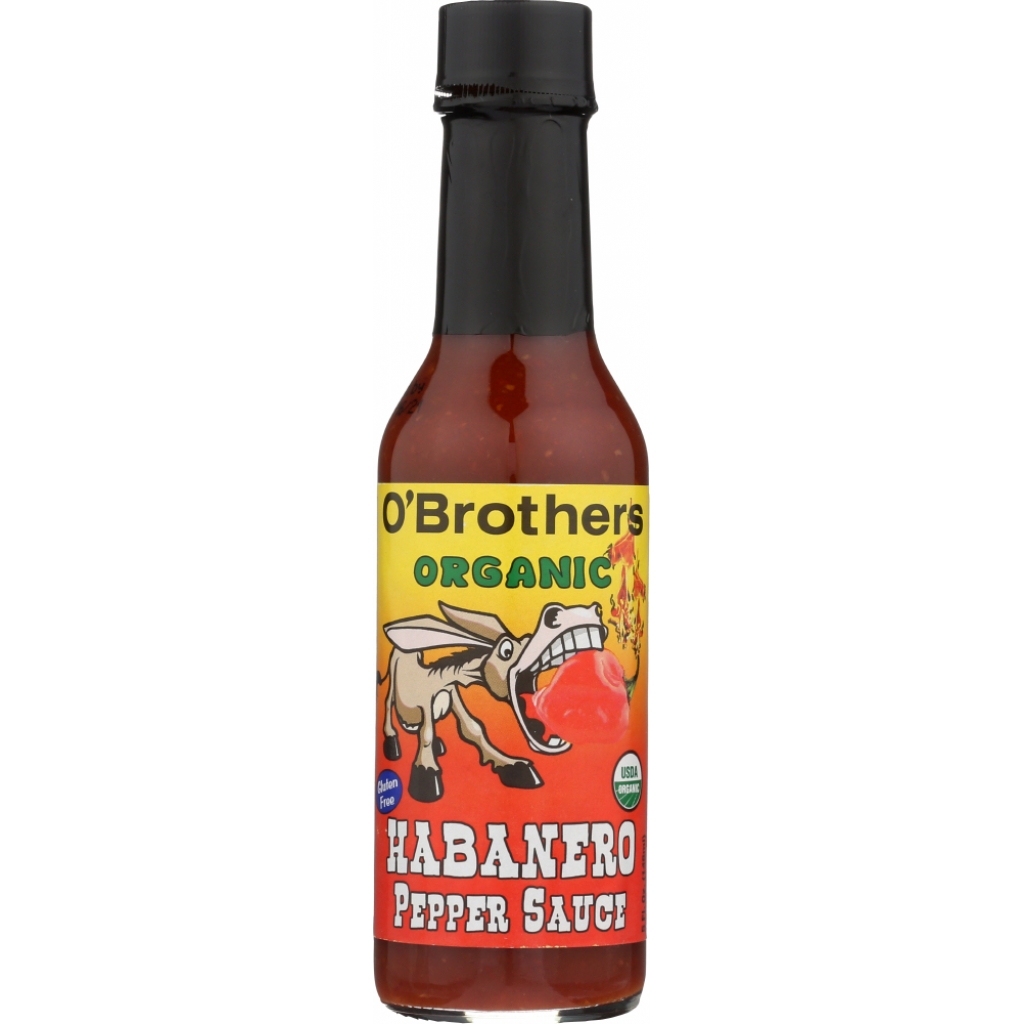 O Brothers Habanero Hot Sauce - 5 oz