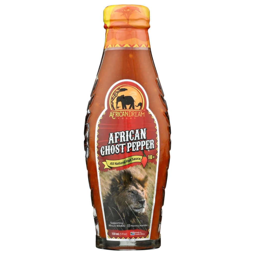 African Ghost Pepper Sauce, 5 fl oz