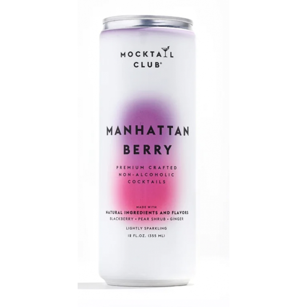 Cocktail Manhattan Blackberry Non-Alcoholic - 12 fl oz