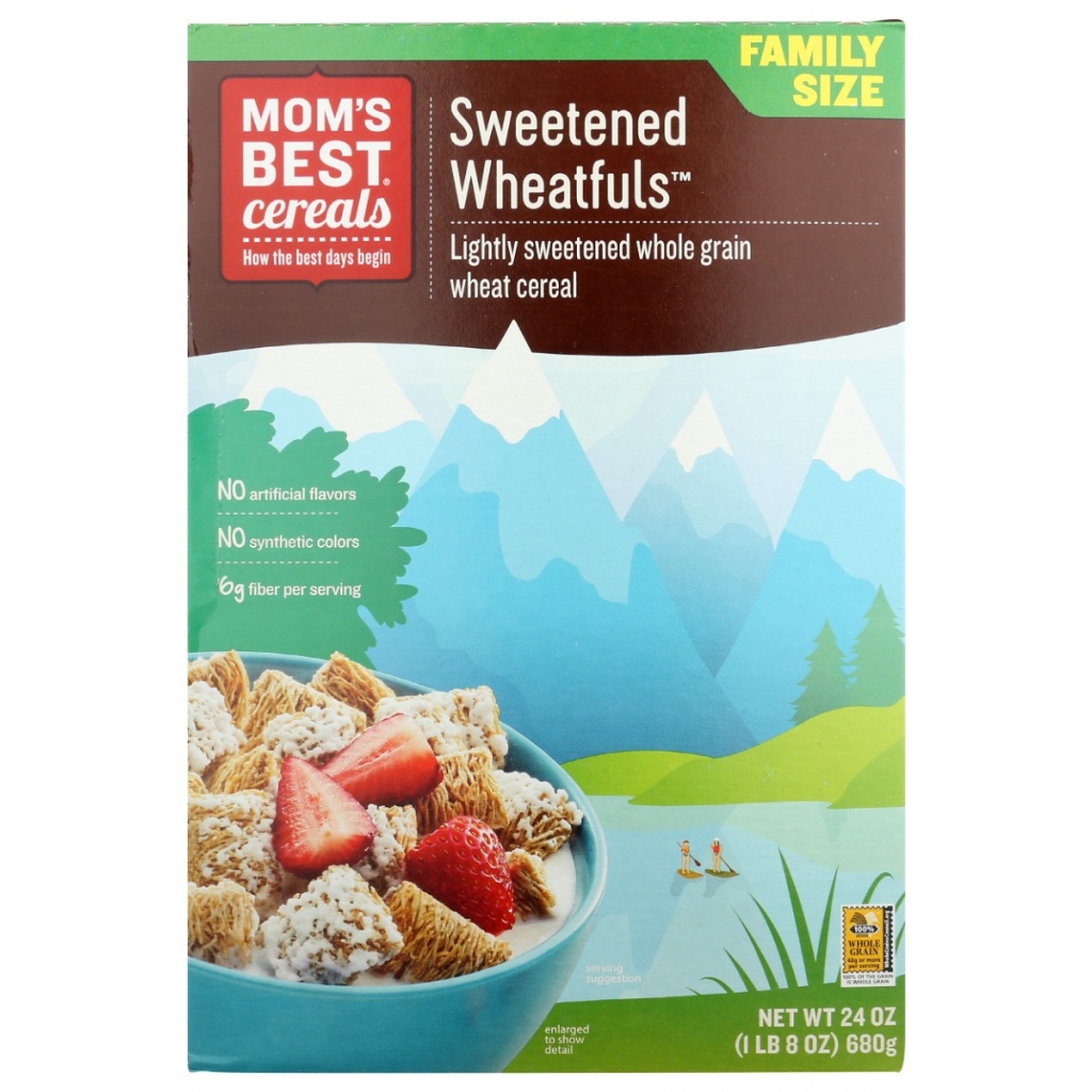 Sweetened Wheatfuls Cereal - 24 oz