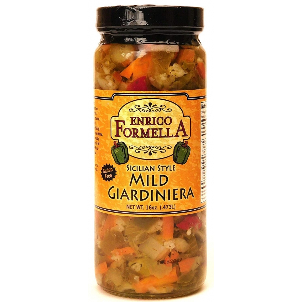 Mild Giardiniera Vegetable and Pepper Medley