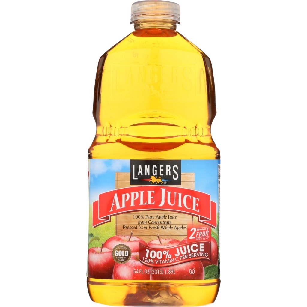 100 Percent Pure Apple Juice - 64 fl oz