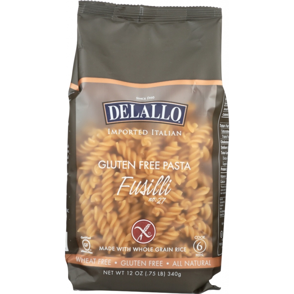 Gluten-Free Fusilli Pasta