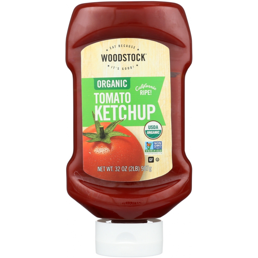 Woodstock Organic Tomato Ketchup - 32 oz