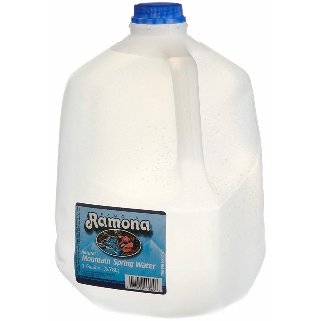 Spring Water from California Mountains, 1 gallon