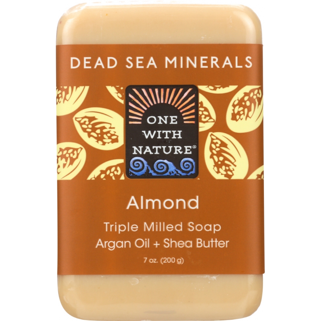 Almond Dead Sea Minerals Soap Bar - 7 oz