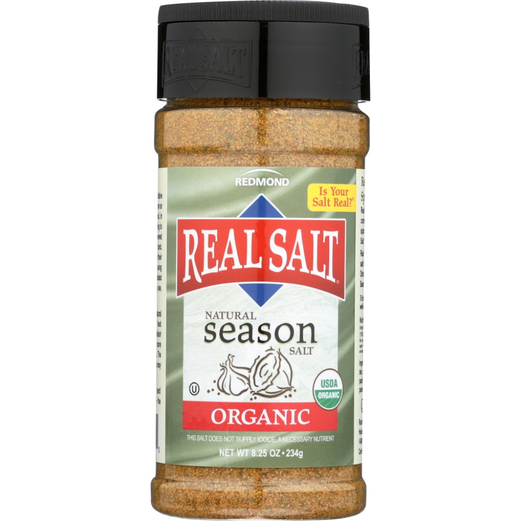 Organic Real Salt Shaker Season Salt - 8.25 oz