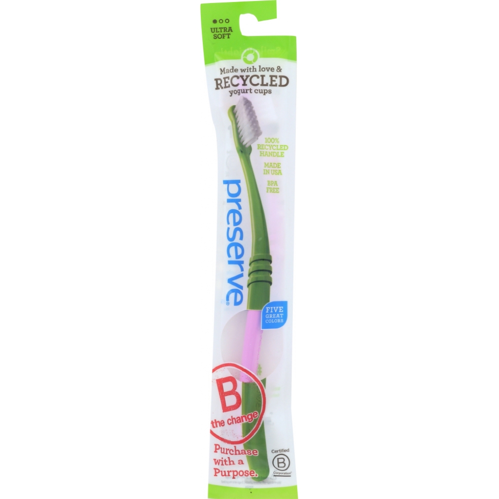 Eco-Friendly Ultra Soft Toothbrush in Lightweight Pouch