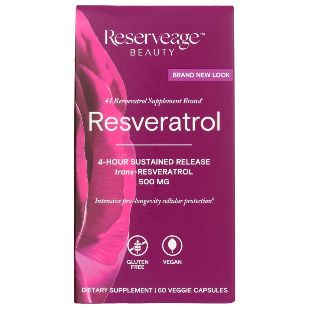 Resveratrol 500mg, 60 vc