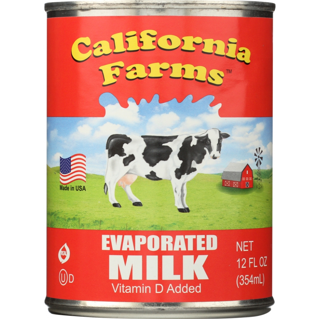 California Farms Evaporated Milk - 12 oz