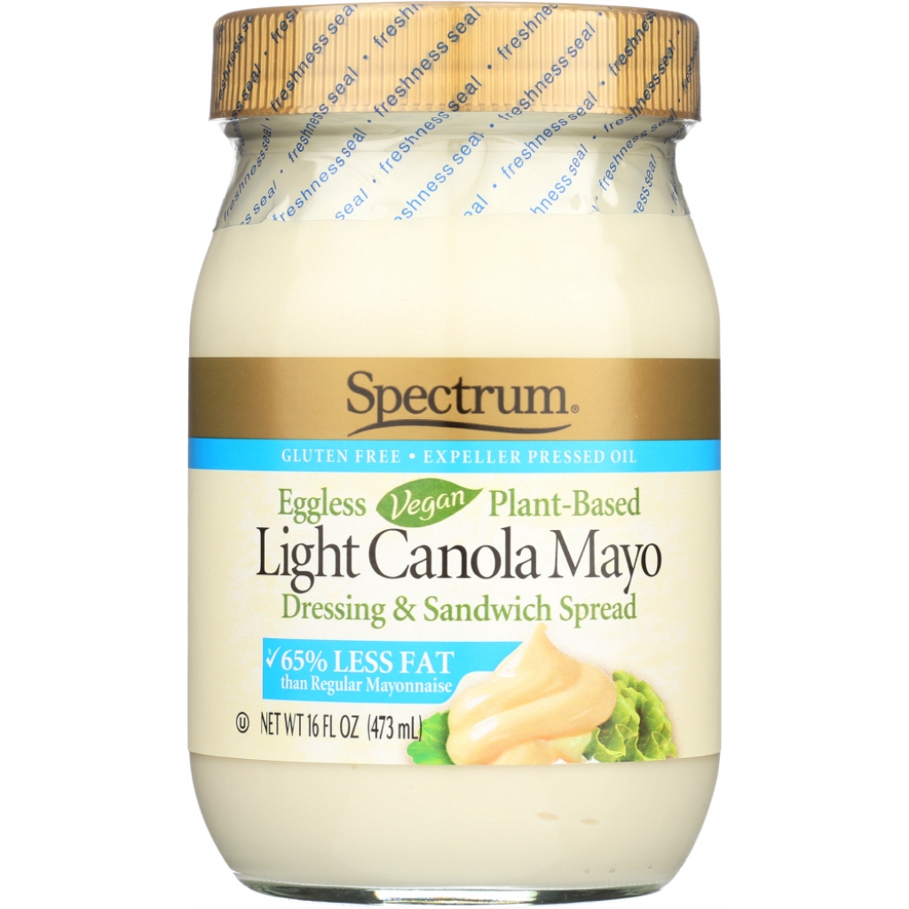 Spectrum Vegan Light Canola Mayo - 16 oz