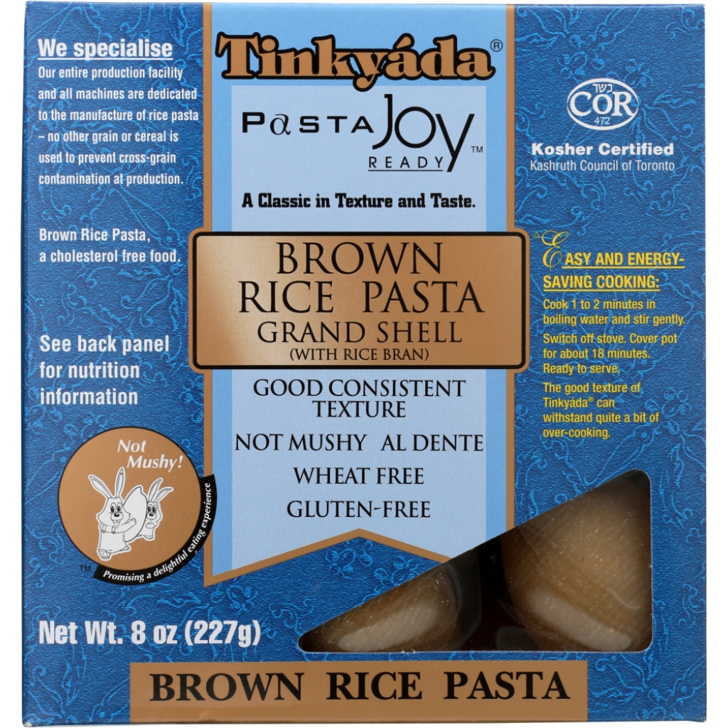 Brown Rice Grand Shell Pasta, 8 oz