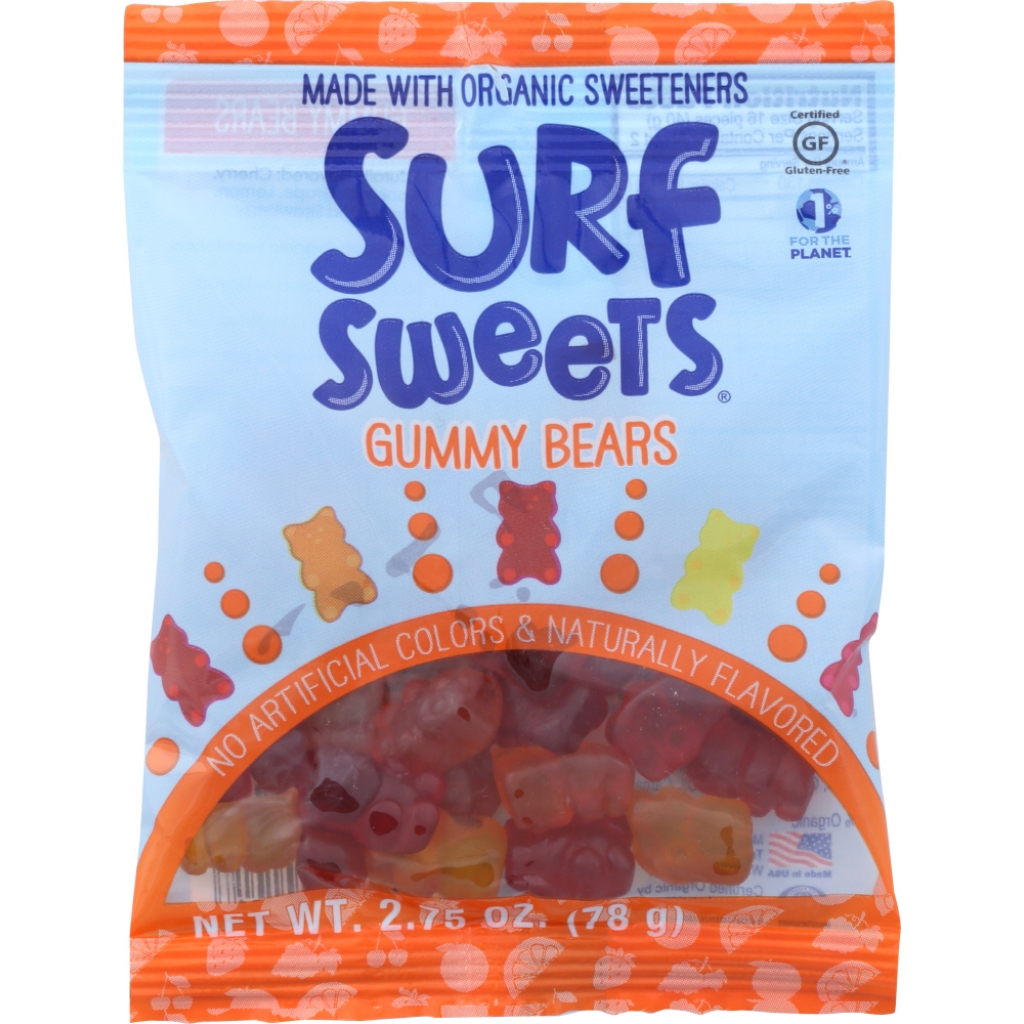 Organic Fruit Juice Gummy Bears - 2.75 oz