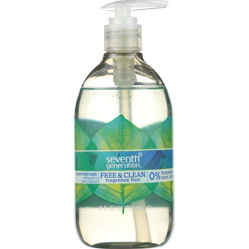 Free and Clean Unscented Hand Wash, 12 oz