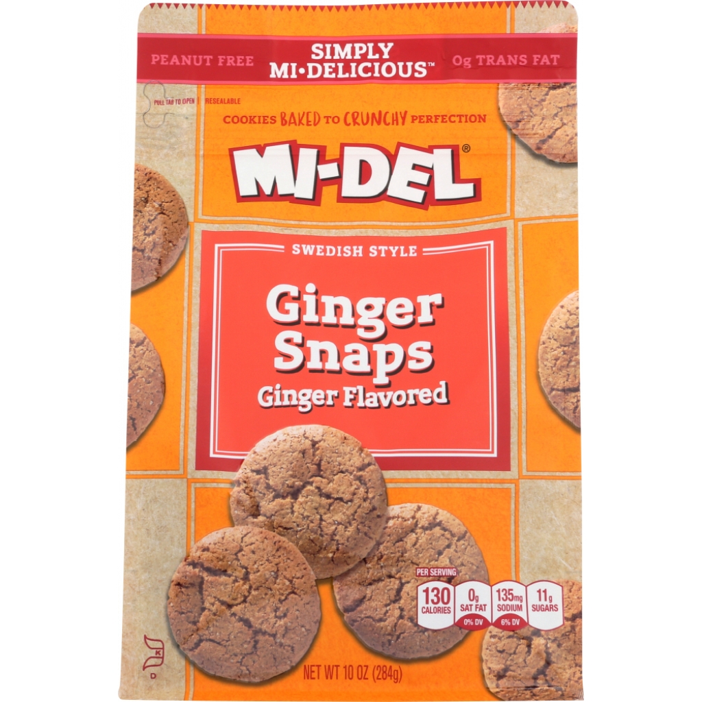 Ginger Snap Ginger Flavored Cookies