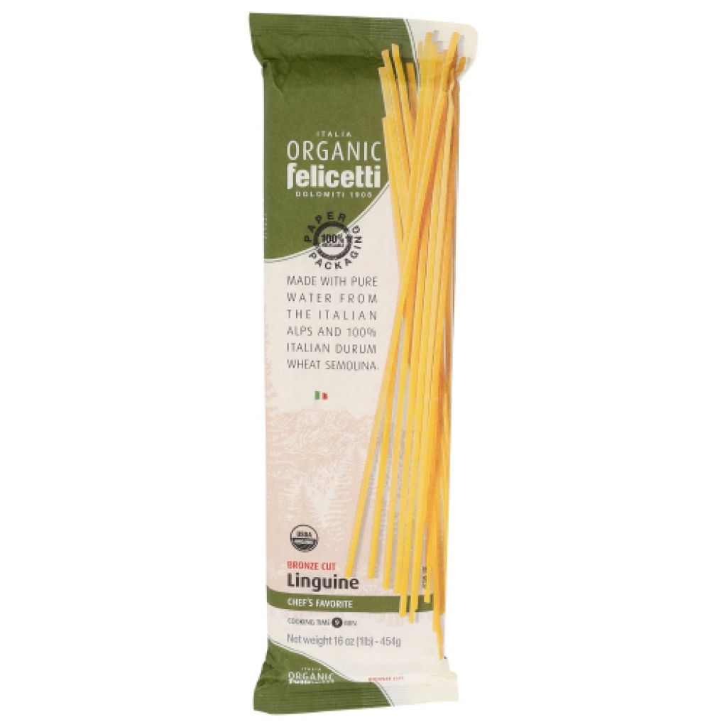 Authentic Felicetti Organic Linguine Pasta - 16 oz