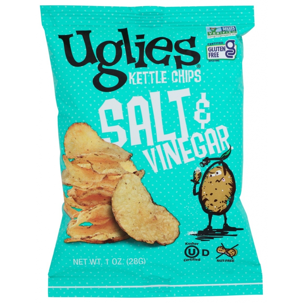 Salt and Vinegar Kettle-Cooked Chips - 1 oz