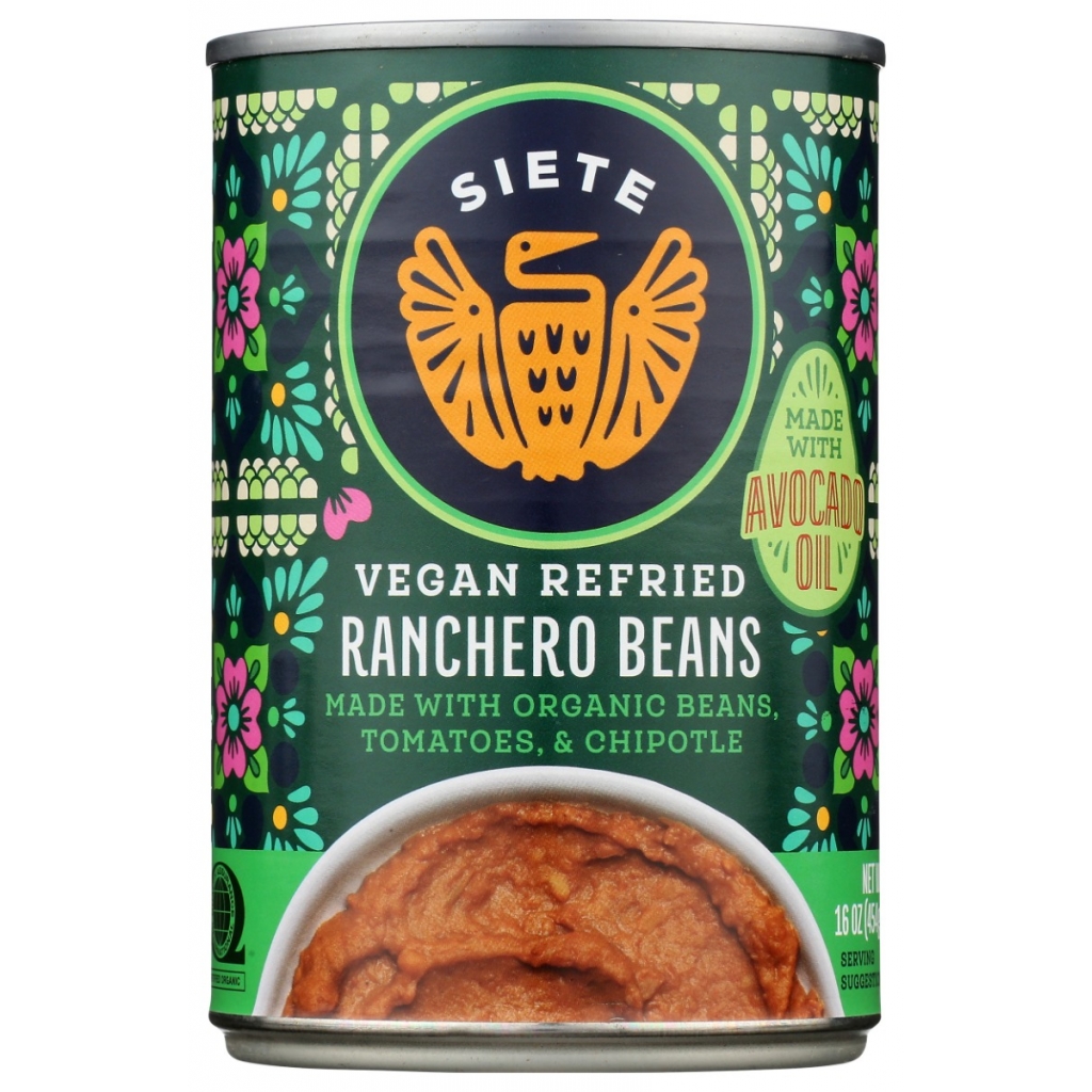 Vegan Refried Ranchero Beans