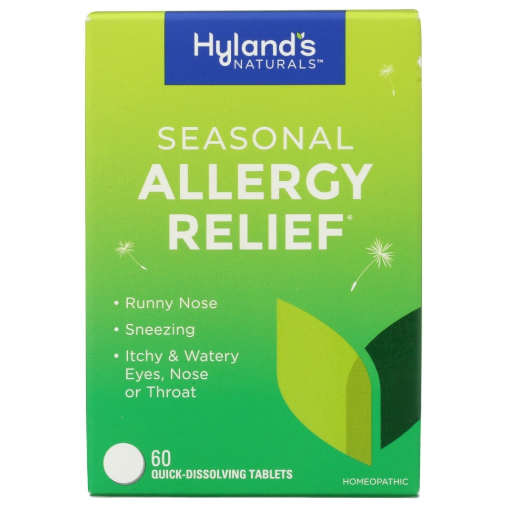 Seasonal Allergy Relief Tablets - Natural Relief for Allergy Symptoms - 60 TB