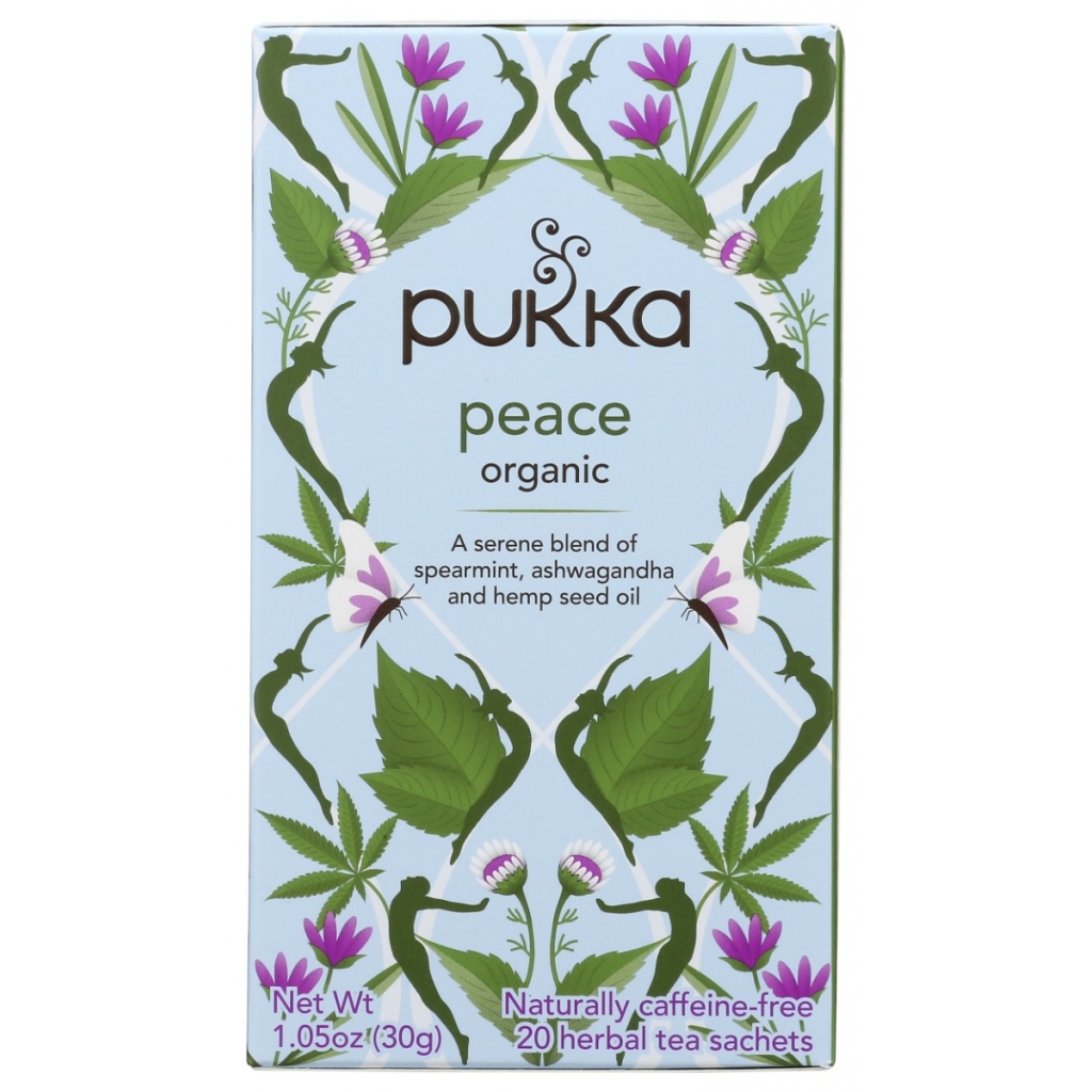 Peace Organic Herbal Tea, 20 Bags