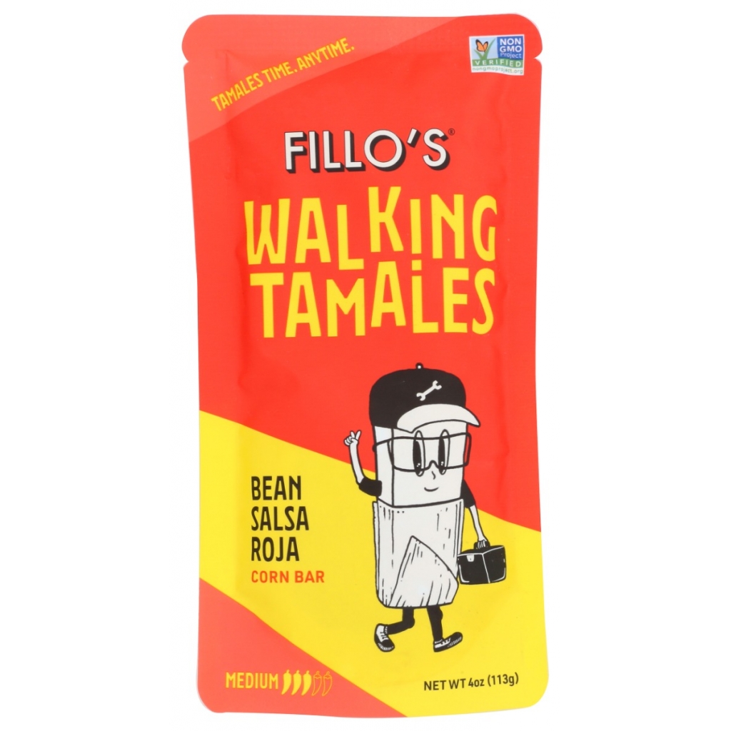 Tamale Walk Bean Salsa Roja - 4 oz