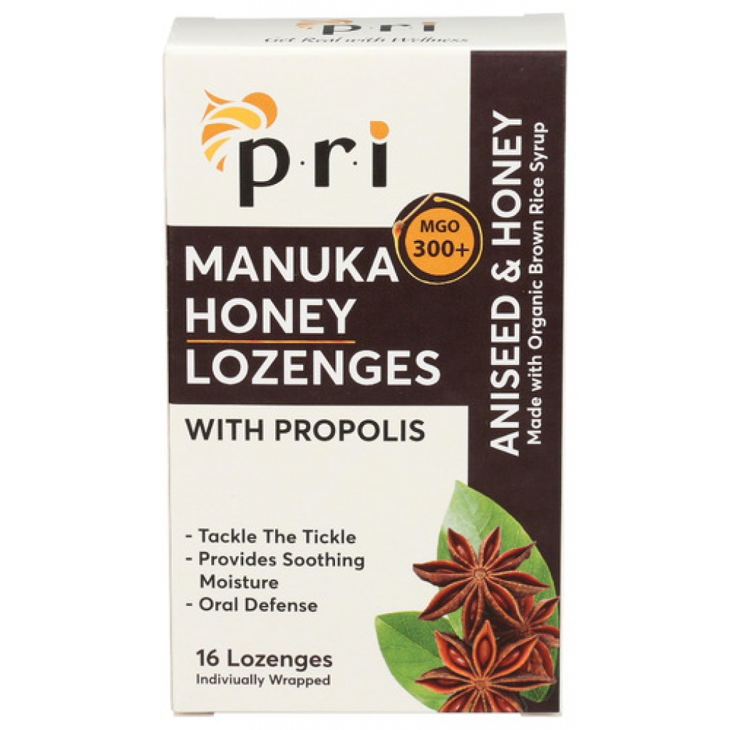 Award-Winning Lozenges with MGO 300+ Manuka Honey & Propolis - 16 pcs