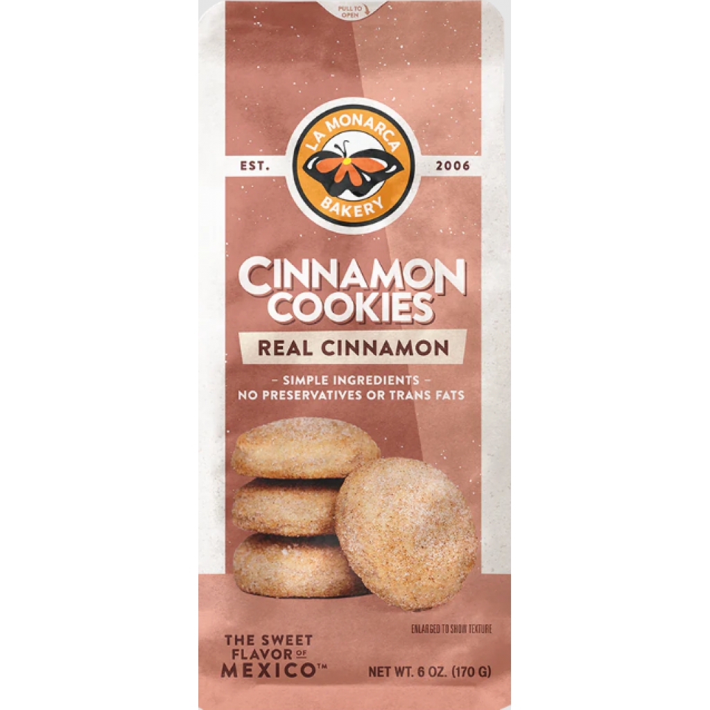 Delicious Cinnamon Shortbread Cookies, 6 oz