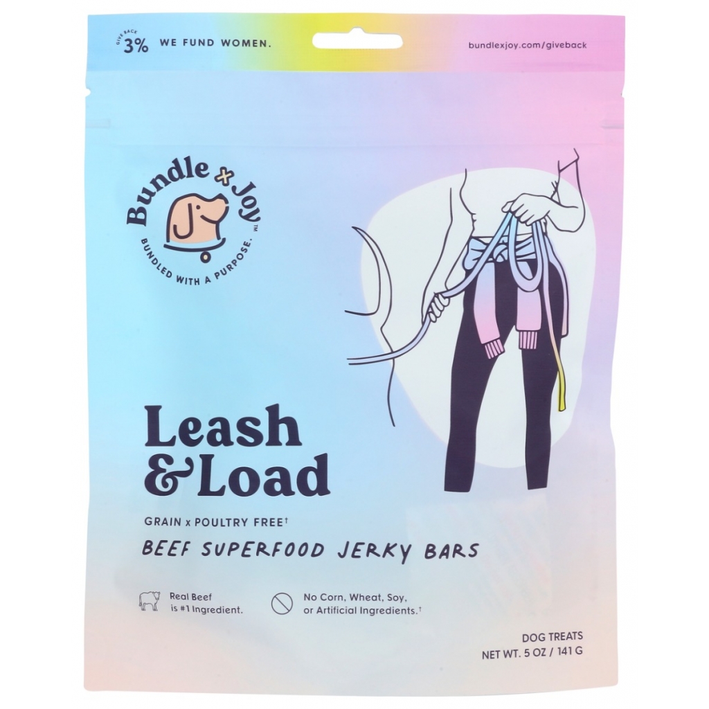 Pet Treats: Beef Jerky Superfood Bars, 5 oz