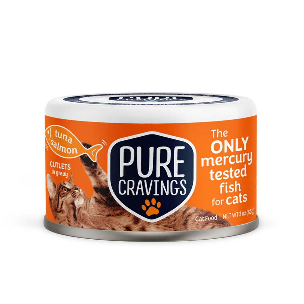 Premium Tuna & Salmon Cutlets in Gravy (3 oz)