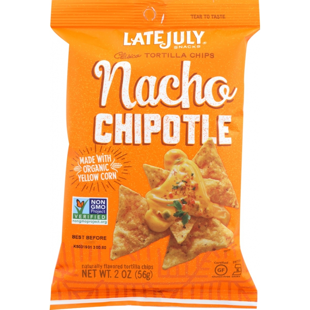 Chipotle Nacho Tortilla Chips, 2 oz