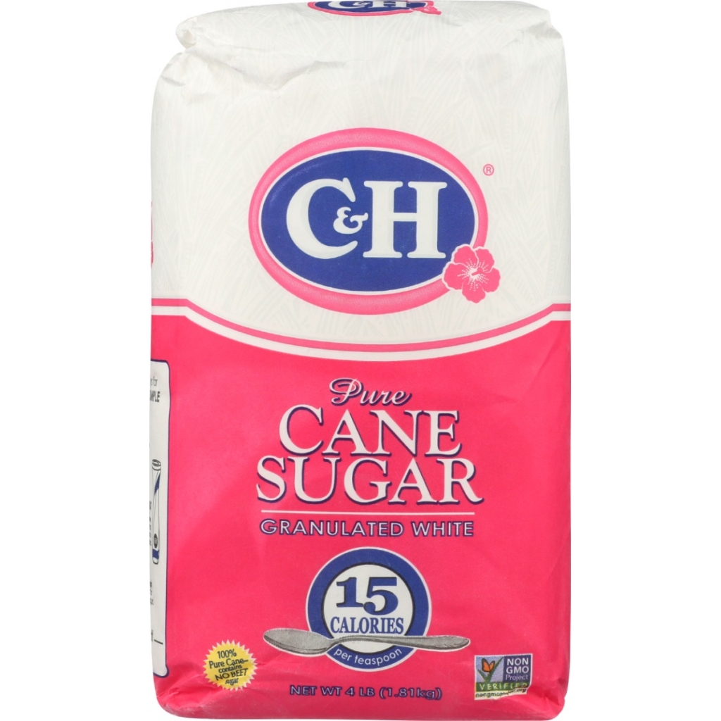 Pure Cane Granulated Sugar - 4 lb