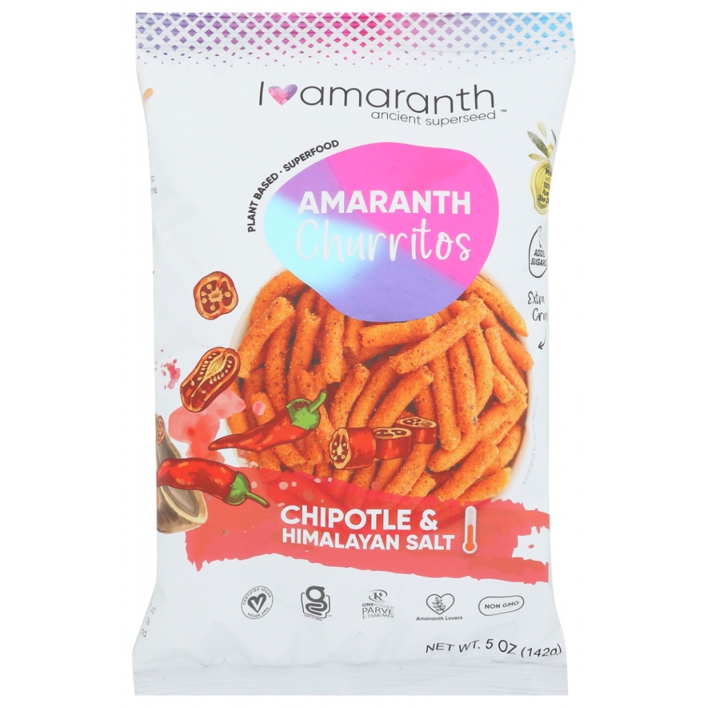 Churritos with Chipotle and Himalayan Salt, 5 oz