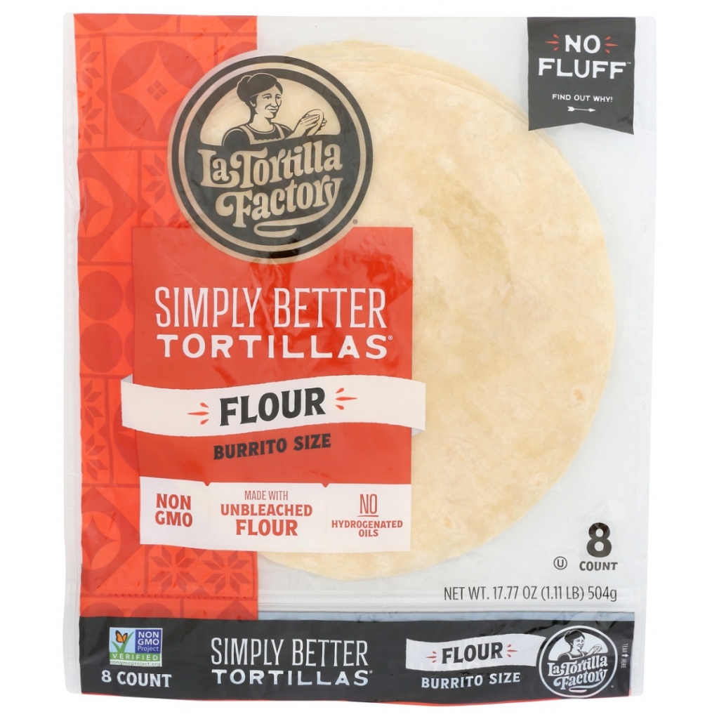 Simply Better Burrito Flour Tortillas, 17.77 oz