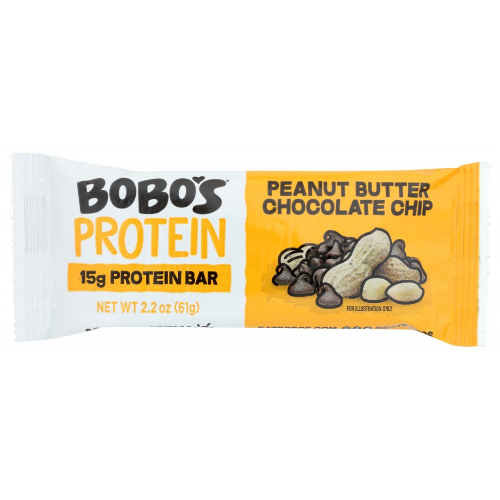 Chocolate Chip Protein Bar with 15g Plant-Based Protein, 2.2 OZ