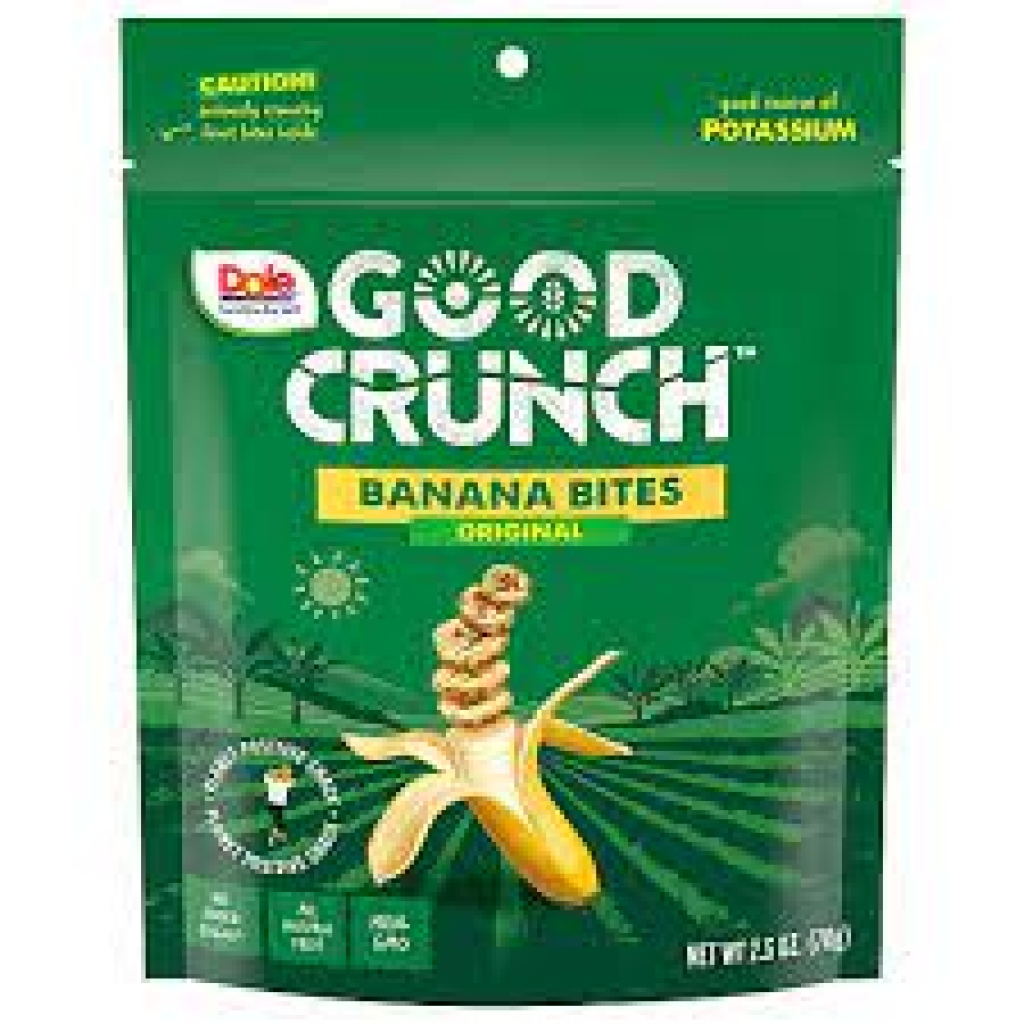 Dried Crunchy Banana Bites - 2.5 oz.