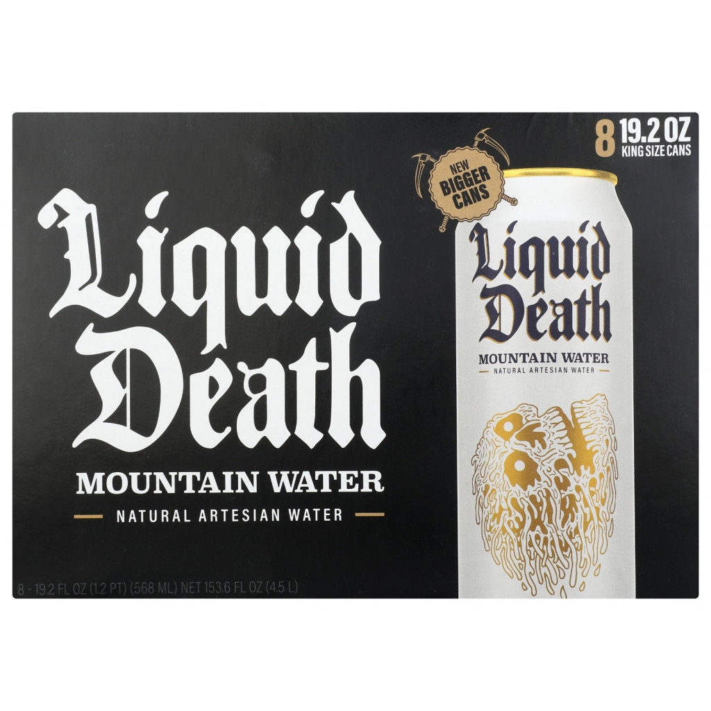 Liquid Death Mountain Water - Refreshing Hydration