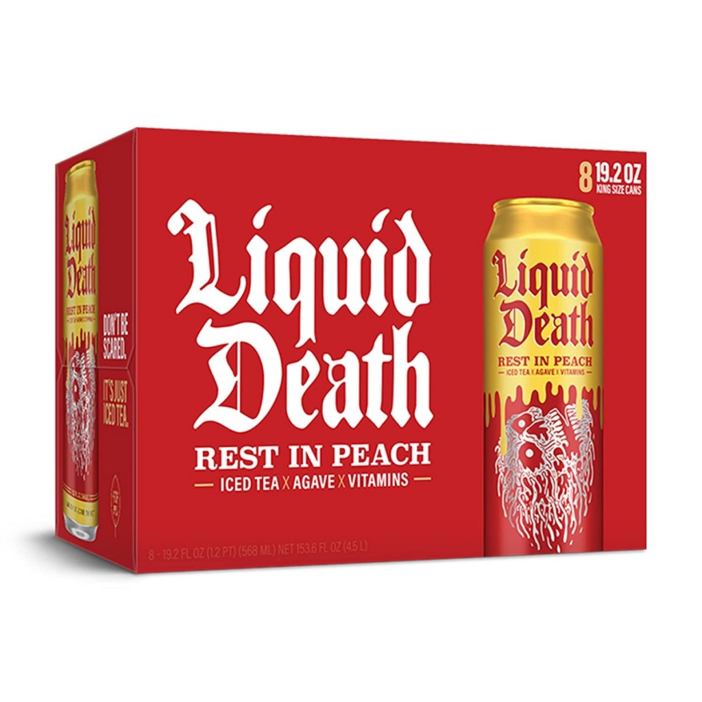 Rest In Peach Iced Tea, 8-pack