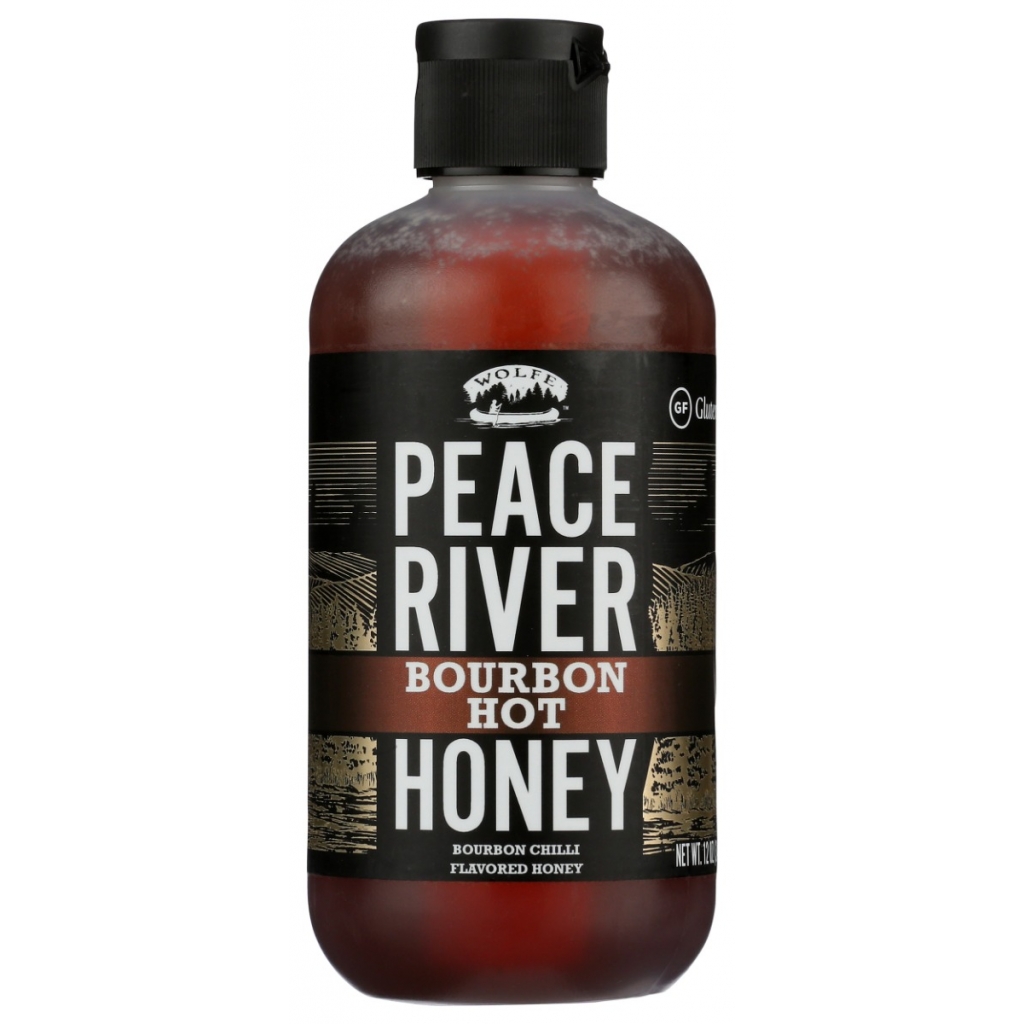 Peace River Honey Infused with Hot Bourbon - 12 oz