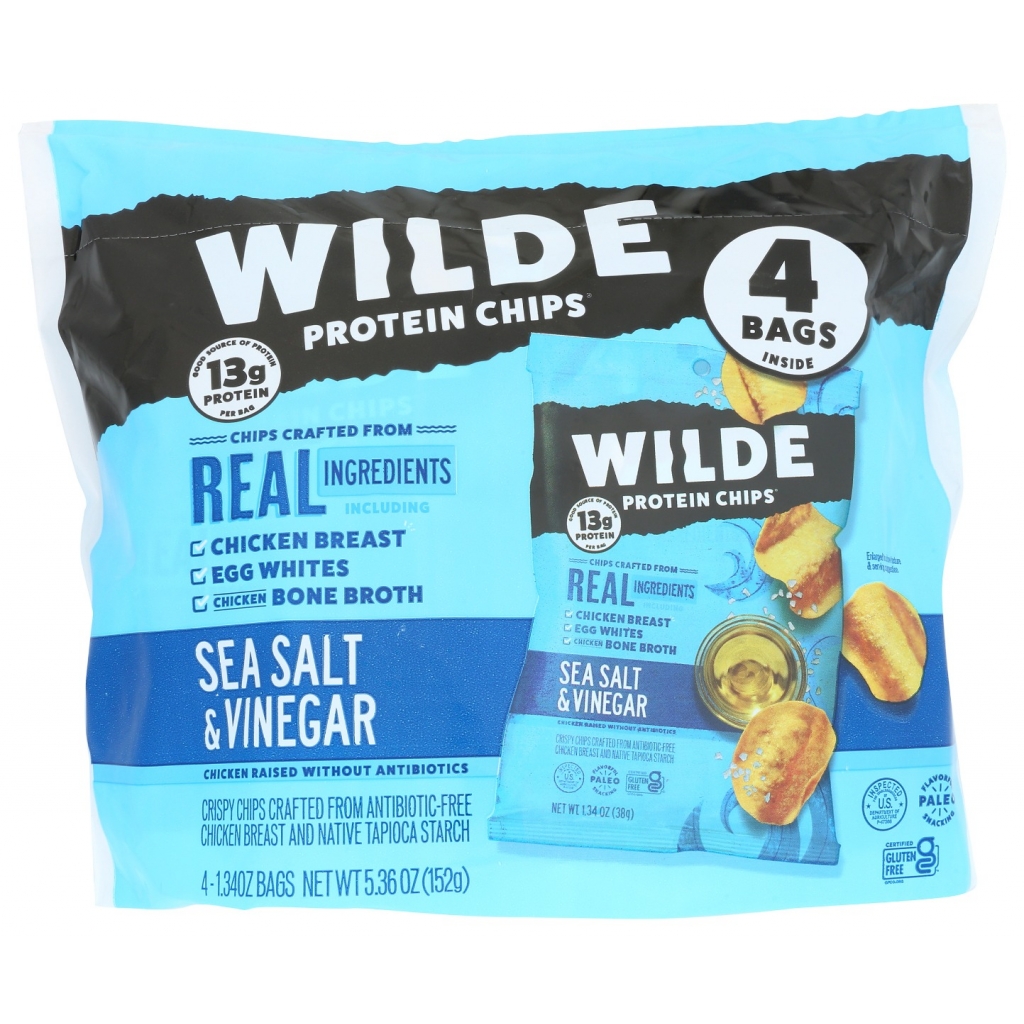 Sea Salt and Vinegar Chips 4Pk