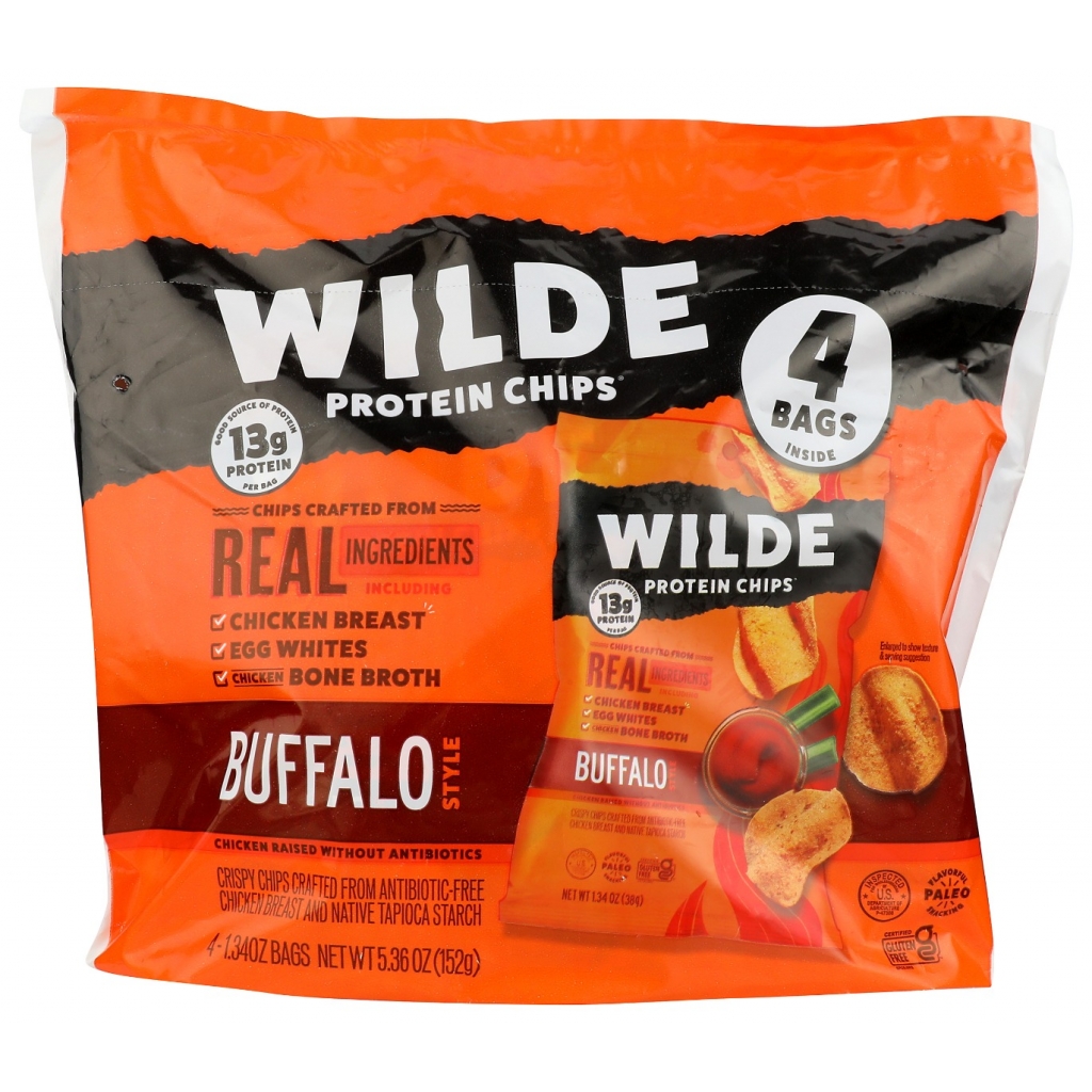 Protein-Packed Buffalo Style Chips 4Pk, 5.4 oz