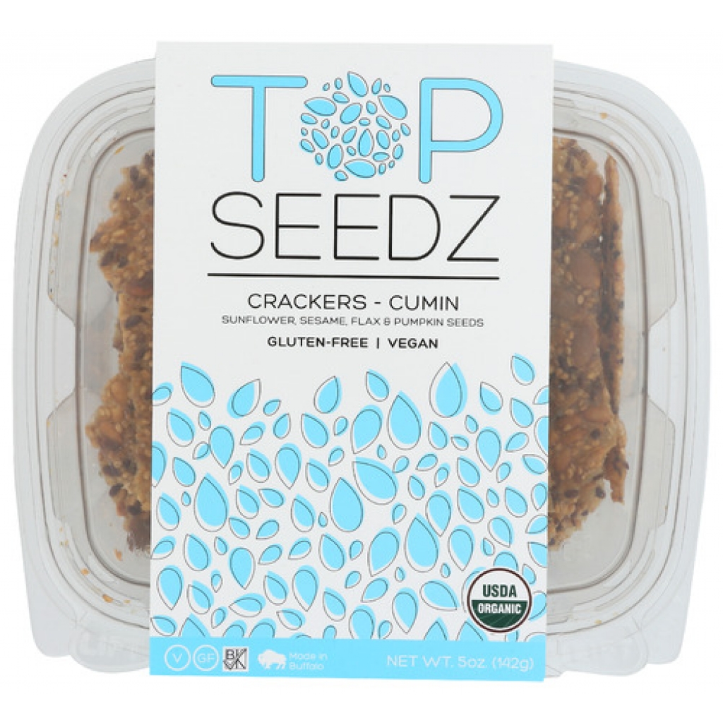 Top Seedz Cumin Crackers - 5 OZ